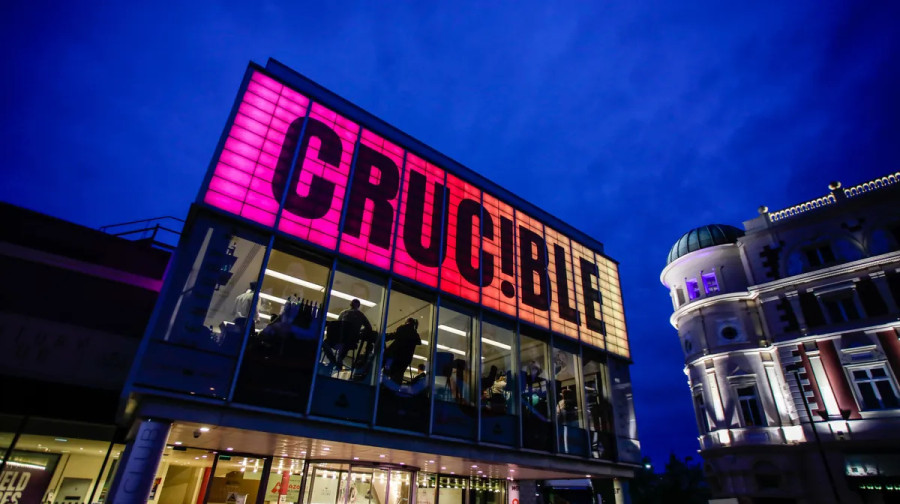 Das legendäre Crucible Theatre im Herzen von Sheffield ist zum 50. Mal Austragungsort der Snooker-WM 