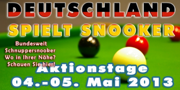 Deutschland spielt Snooker 2013