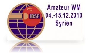 IBSF Amateur-WM in Syrien zu Ende