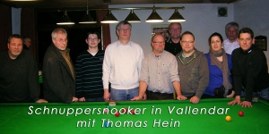 Projekt Schnuppersnooker in Vallendar erfolgreich