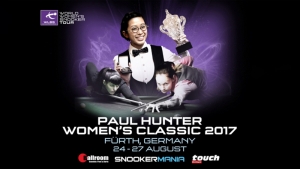 Paul Hunter Women Classic: Spielzeiten und Turnier-Infos
