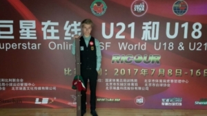 Snooker IBSF WM U18: Loris Lehmann mehr im Flugzeug als am Tisch