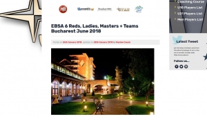 EBSA Snooker EM: 6reds, Ladies, Masters, Team in Bukarest