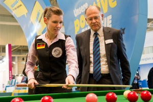 Nachbericht: Snooker auf der E-World Messe