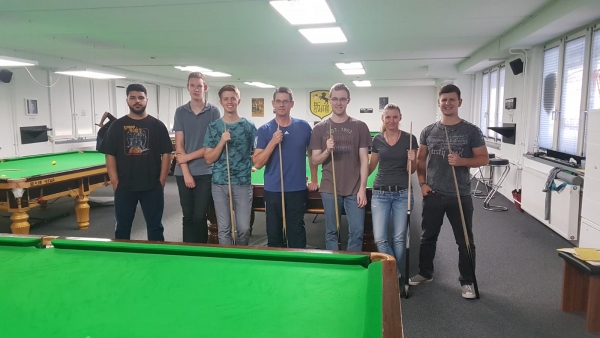 Nationalmannschaft Snooker: In Stuttgart mit dem Top-Team