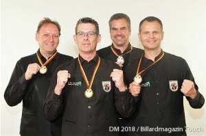 v.l.: Michael Heeger, Thomas Hein, Holger Marth, Miro Popovic