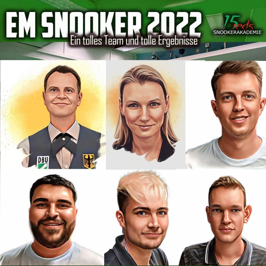 Snooker-EM 2022: Eine sehr erfolgreiche EURO aus deutscher Sicht