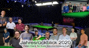 Jahresrückblick 2020: Es gab reichlich Snooker-Highlights in einem schwierigen Jahr