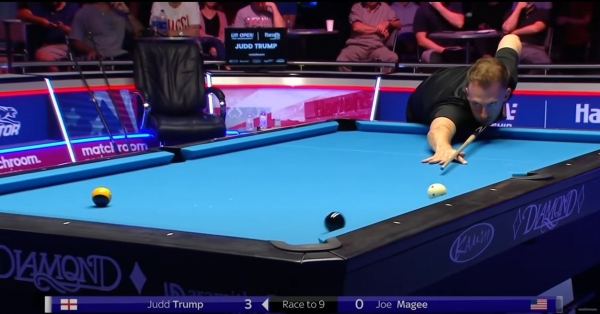 Snooker Nr. 2 Judd Trump genießt perfektes US-Open-Debüt mit Joe Magee-Sieg in Atlantic City