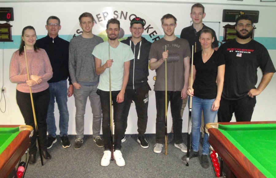 Nationalmannschaft Snooker: Jahresabschluss Kader in Hannover