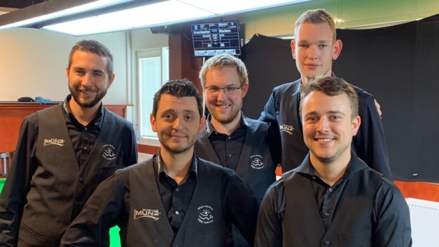 Snooker-Bundesliga: TSG Heilbronn setzt sich auf die letzte Pink durch und ist Deutscher Meister