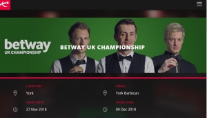 UK Championship 2018: Snooker in York - Eurosport Sendezeiten und Turnierdaten